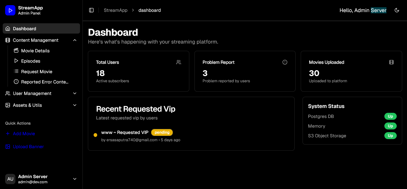 StreamingApp